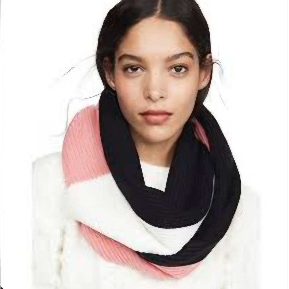 Kate Spade Colorblock Infinity Sweater Scarf